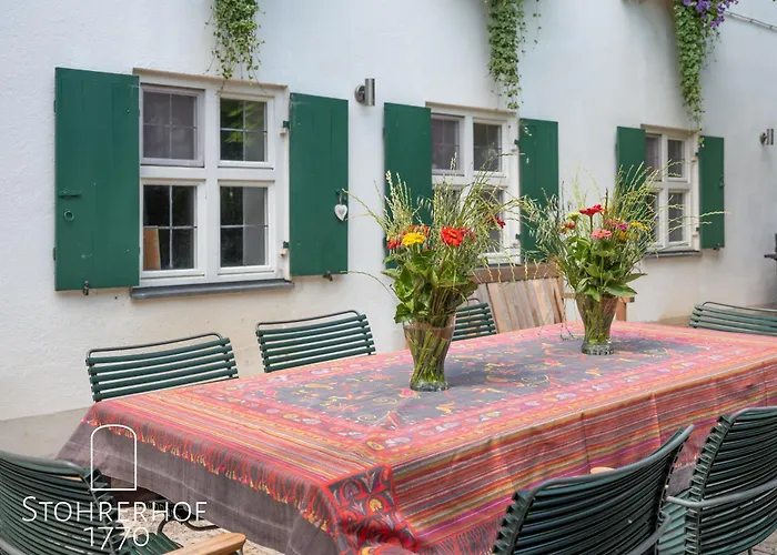 5 Sterne Gut Stohrerhof Am Ammersee In Bayern Bis 11 Personen Apartmán
